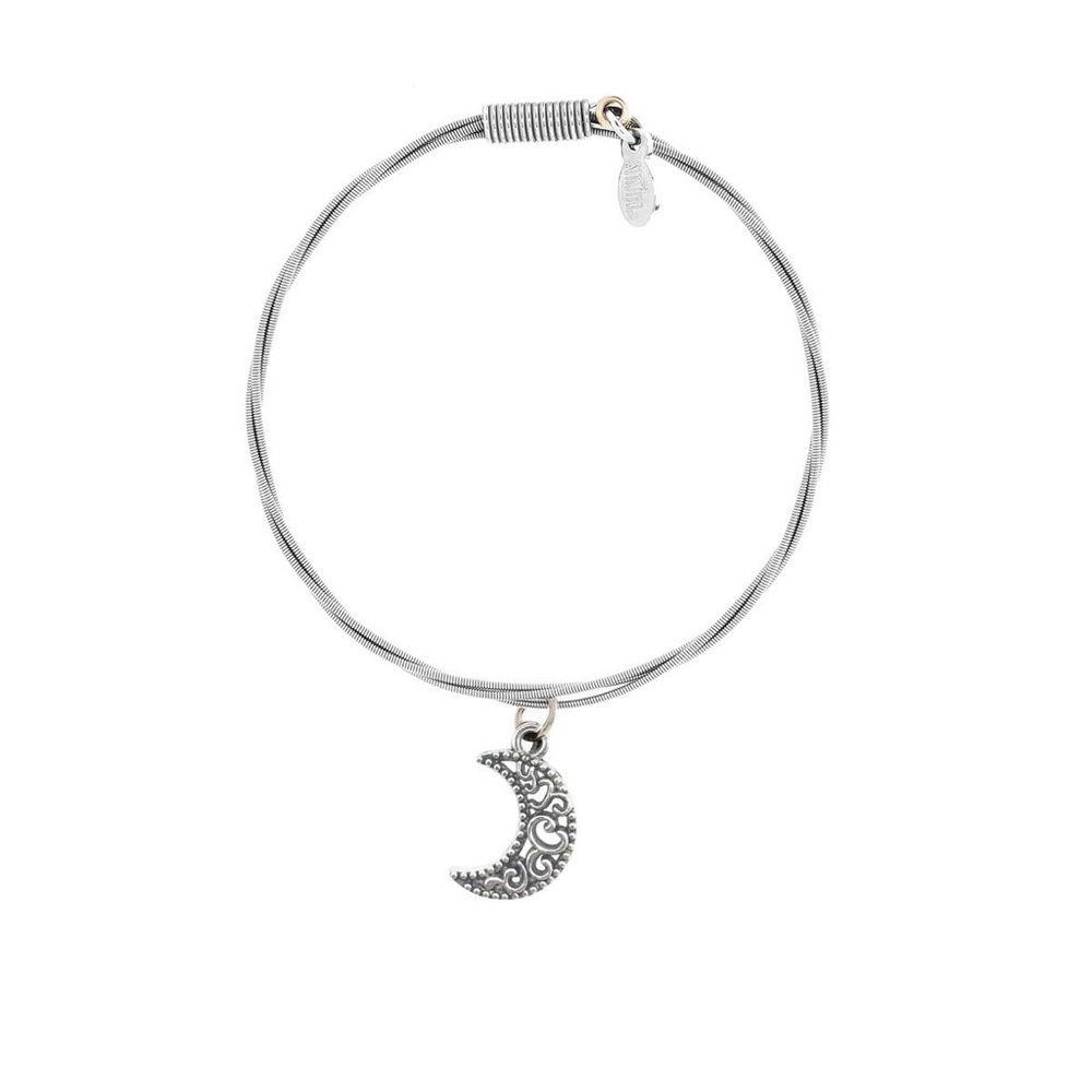 Strung moon rocket man bracelet
